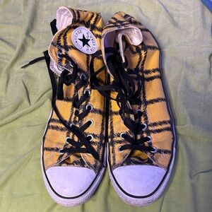 Converse - 2000s Black/Yellow Plaid